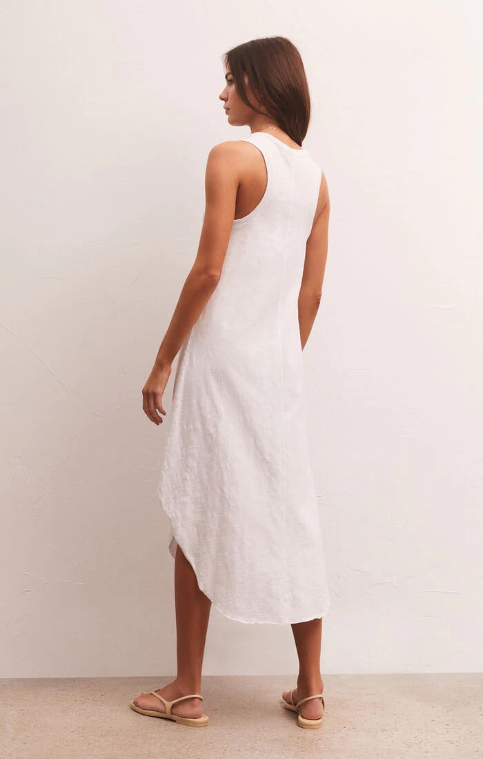 Z Supply Reverie Midi Dress in White