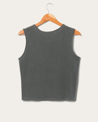 Junk Food Clothing "Blondie Gold Cropped Muscle Tank"