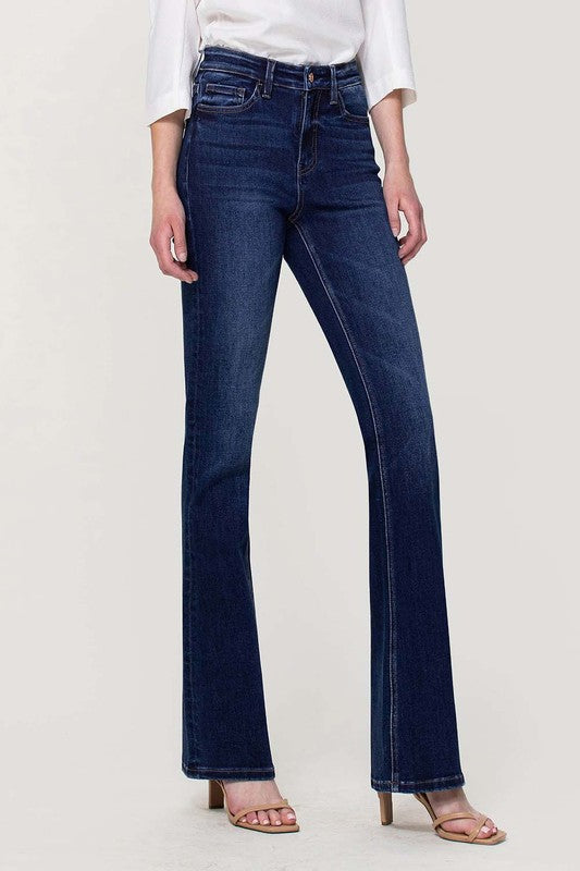 Vervet Skylar High-Rise Boot Cut Dark Wash