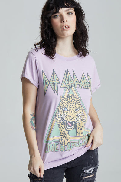 Recycled Karma "Def Leppard Love & Affection Tee"