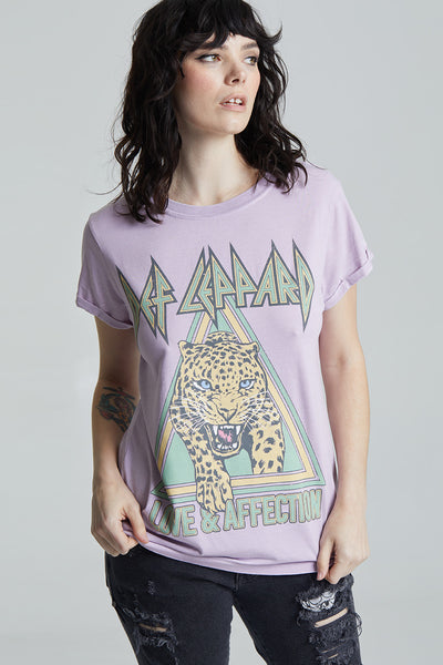 Recycled Karma "Def Leppard Love & Affection Tee"