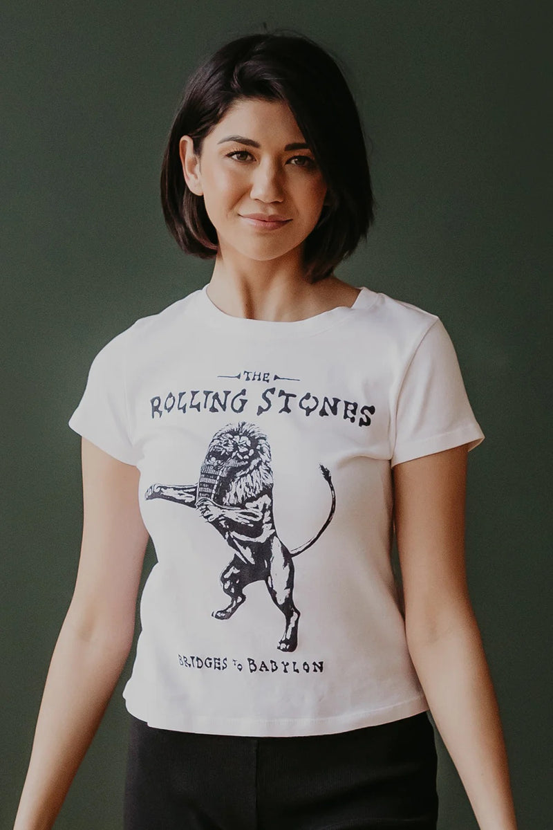 People of Leisure "Rolling Stones Bridges to Babylon Baby Tee"