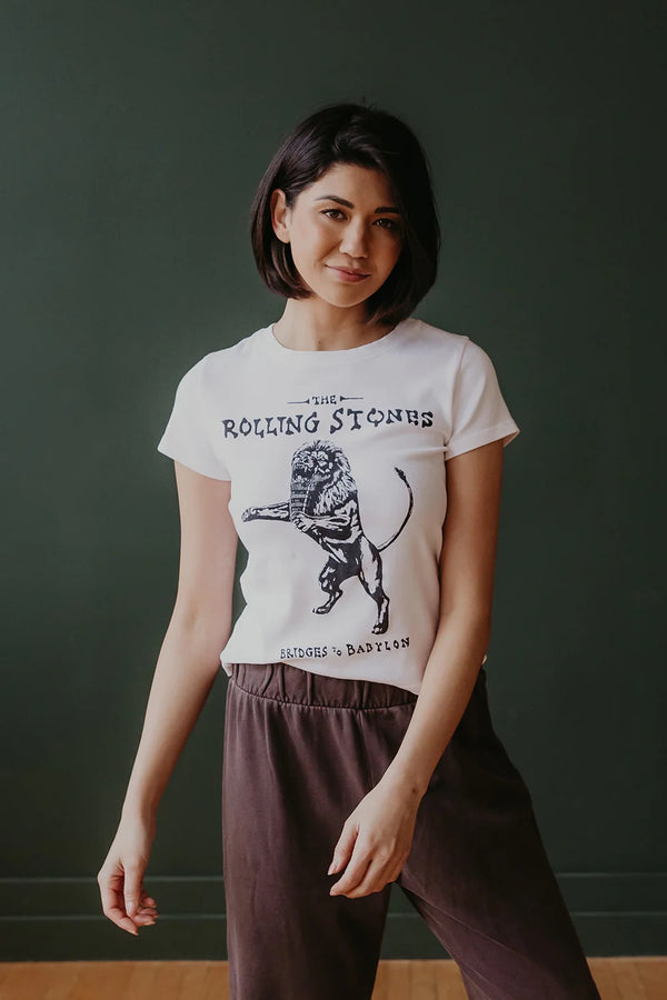 People of Leisure "Rolling Stones Bridges to Babylon Baby Tee"