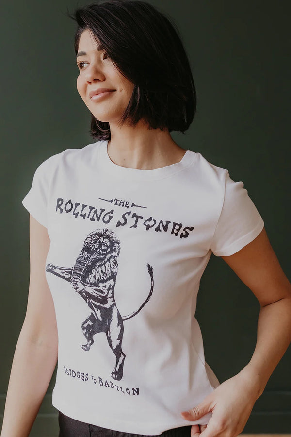 People of Leisure "Rolling Stones Bridges to Babylon Baby Tee"