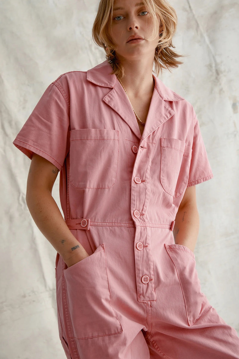 Pistola "Grover Short Sleeve Field Suit" in Flamingo