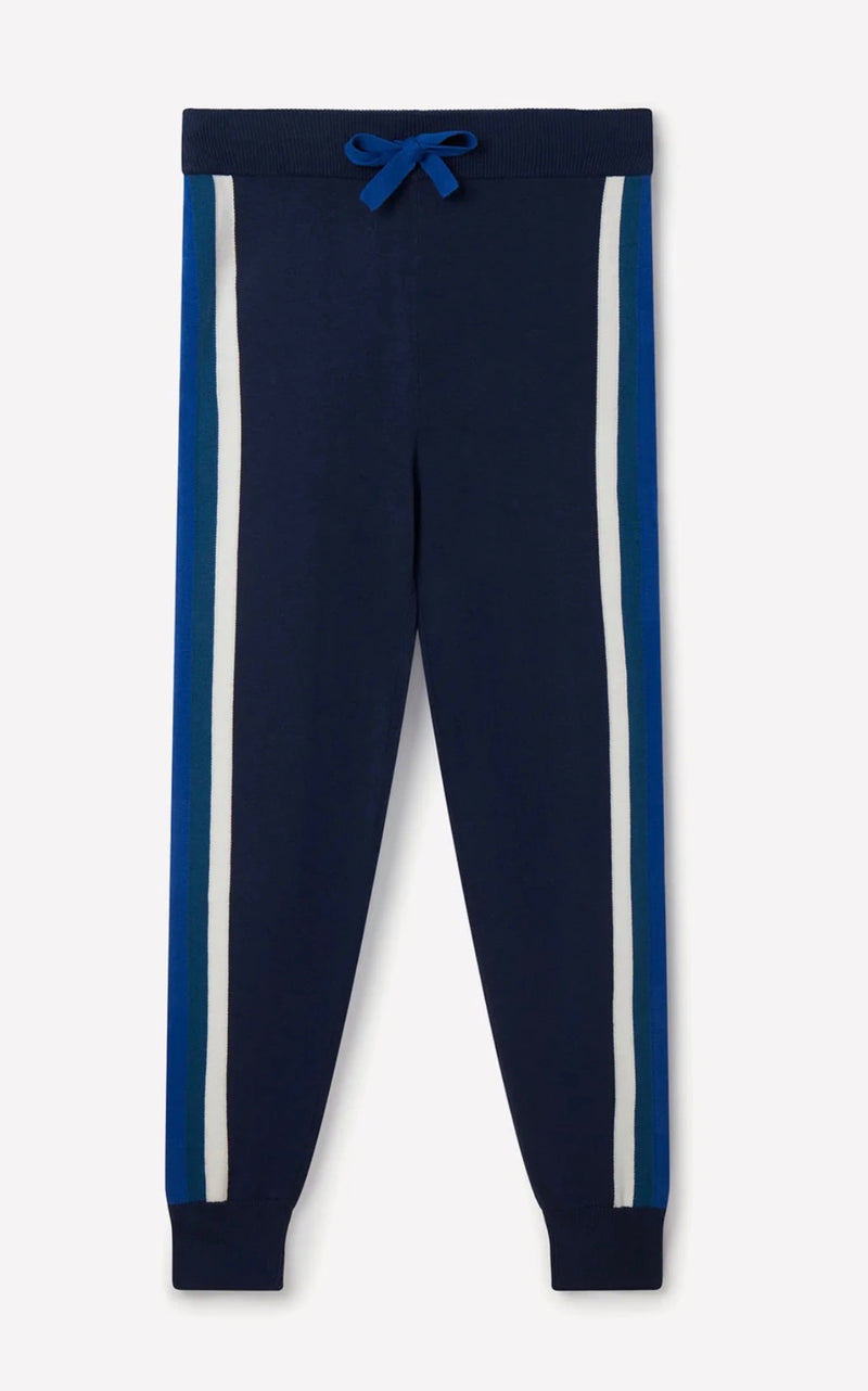 Wispr by Brodie Colourblock Joggers in Navy